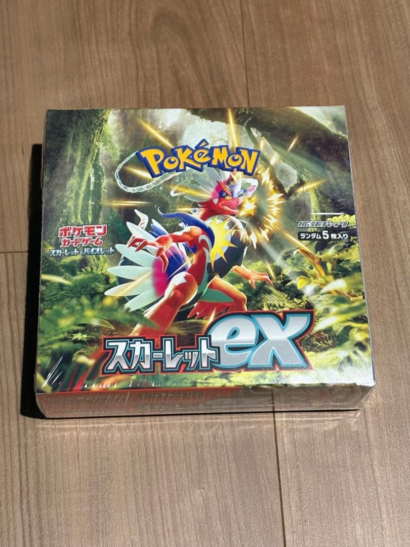 ポケモンカード スカーレットex BOX シュリンク付き