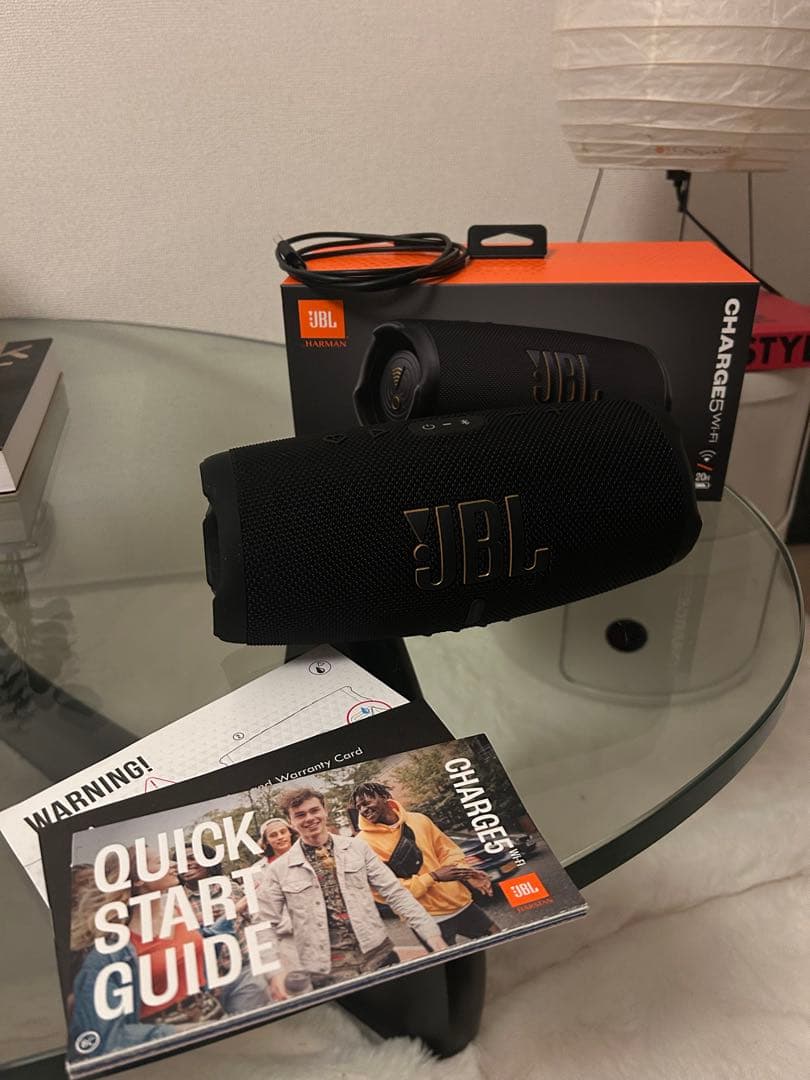 JBL Charge 5 Wi-Fi モデル　ワイヤレススピーカー　ブラック