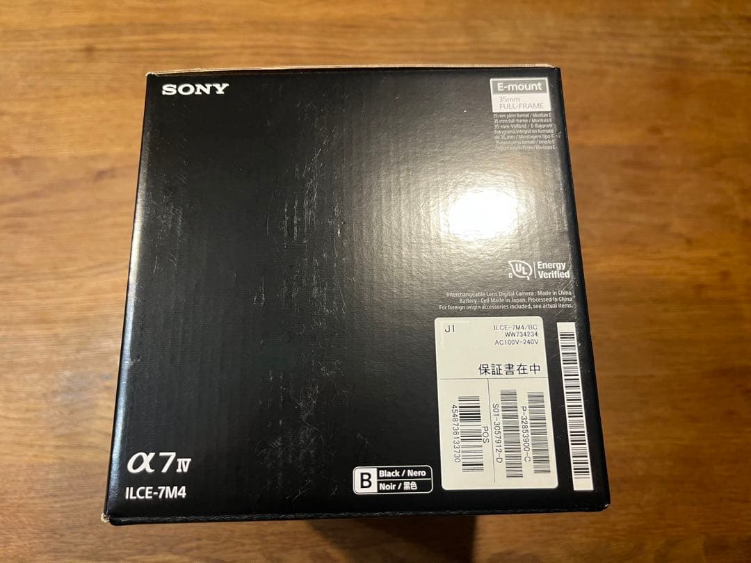 SONY α7IV 本体