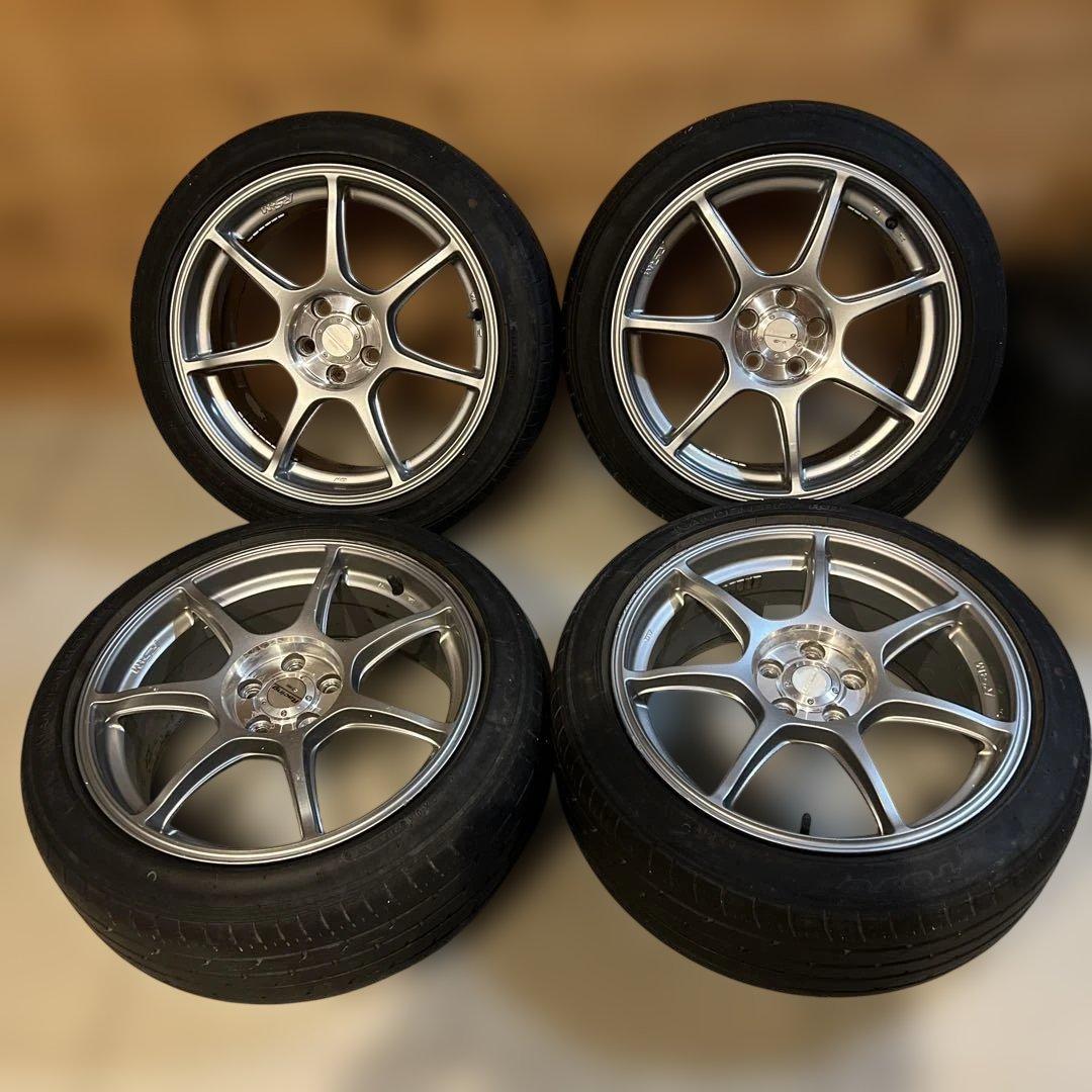 Enkei Racing 17インチタイヤホイールセット ①