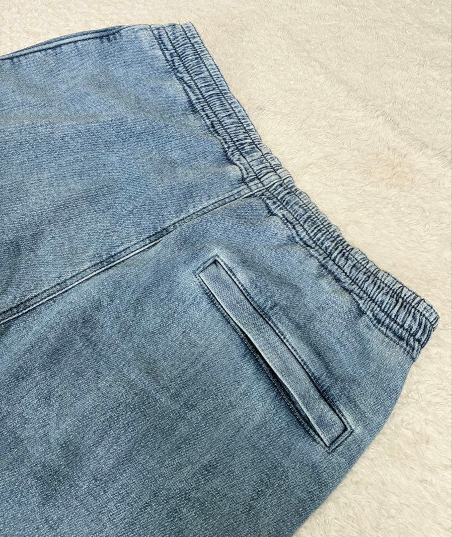 【美品】DIESEL D-LAB-NE スウェットデニムパンツ XL