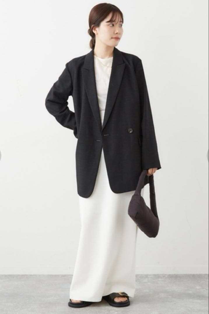 plage【R’IAM】 AIR ジャケット ブラック 36