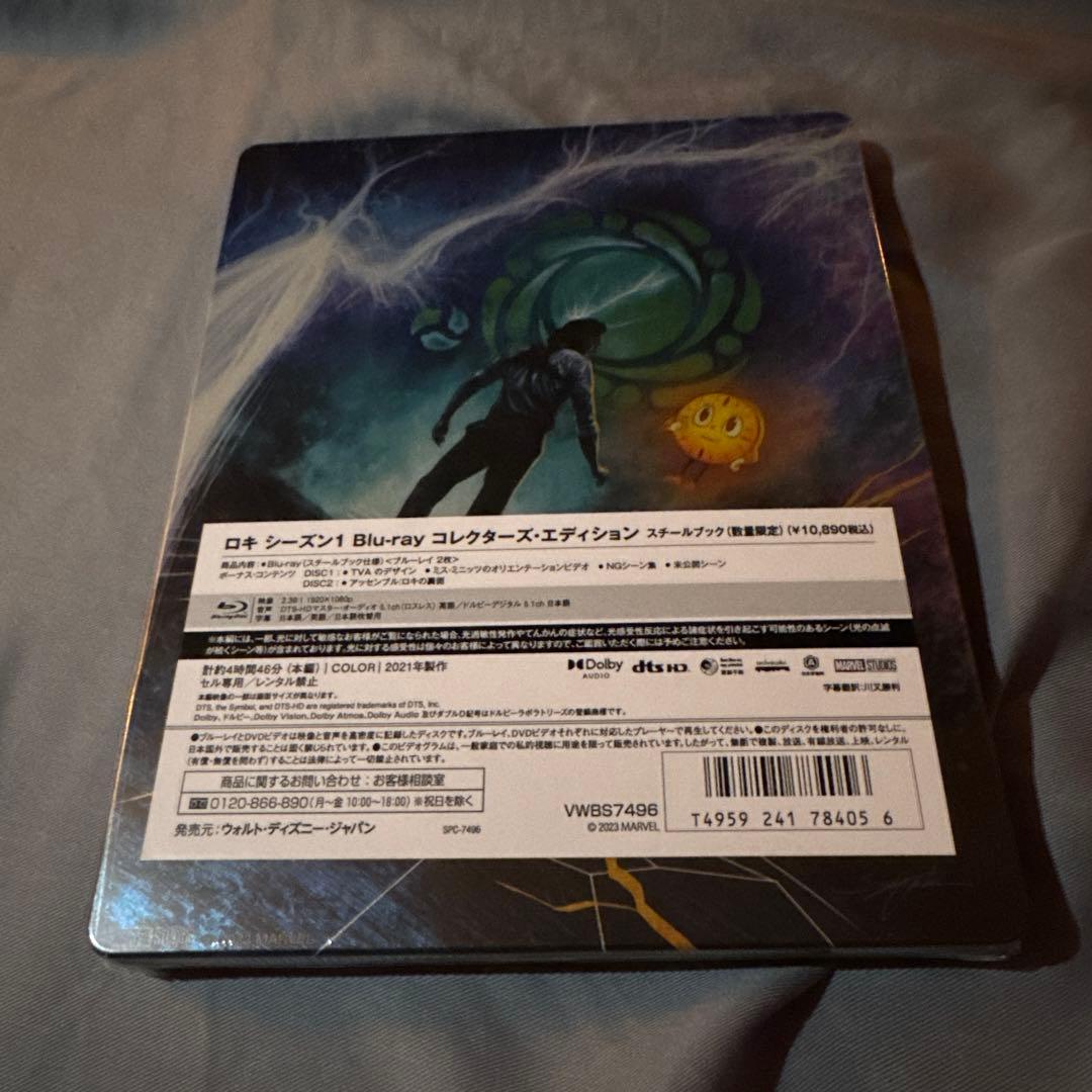 【新品】ロキ シーズン1 コレクターズ・エディション スチールブック