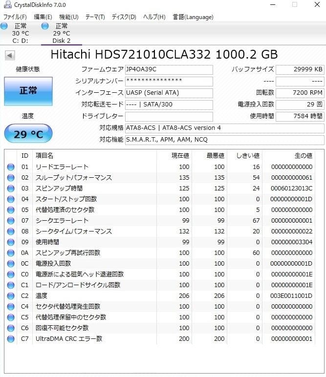動作品（HDD1TB増量換装）パナソニック ブルーレイ/BWT510①