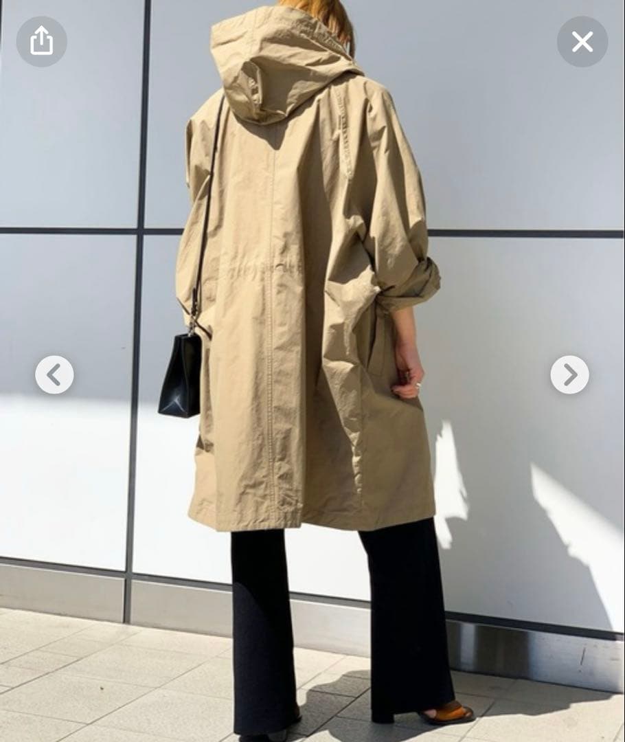 AP studio ナイロンタフタコート　スプリングコート