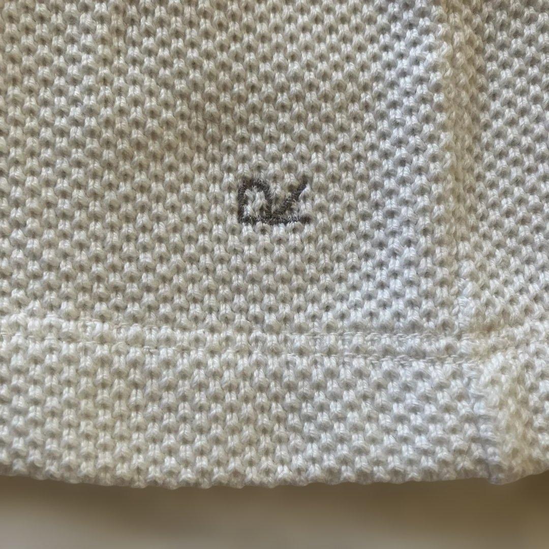 45R スマアール刺繍 鹿の子ポロシャツ