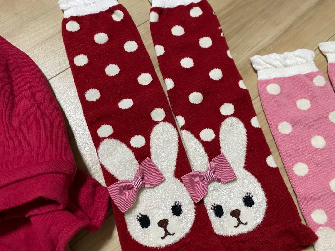 シャーリーテンプル うさぎトレーナー レッグウォーマー 他