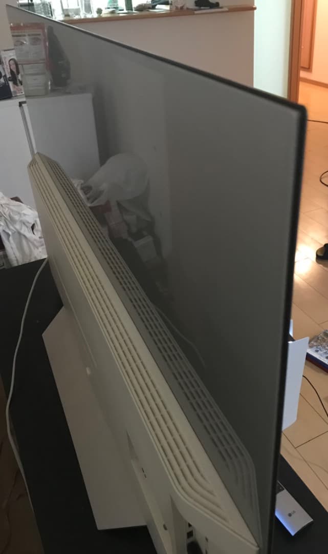 テレビ LG OLED 55v C7with Burn in pickup only