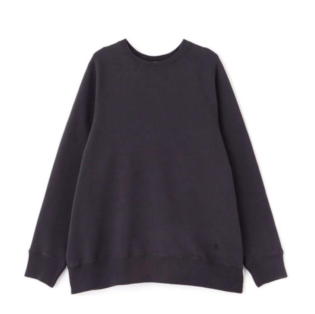 完売人気！袋未開封エトレトウキョウ　クルーネックスエットシャツcharcoal