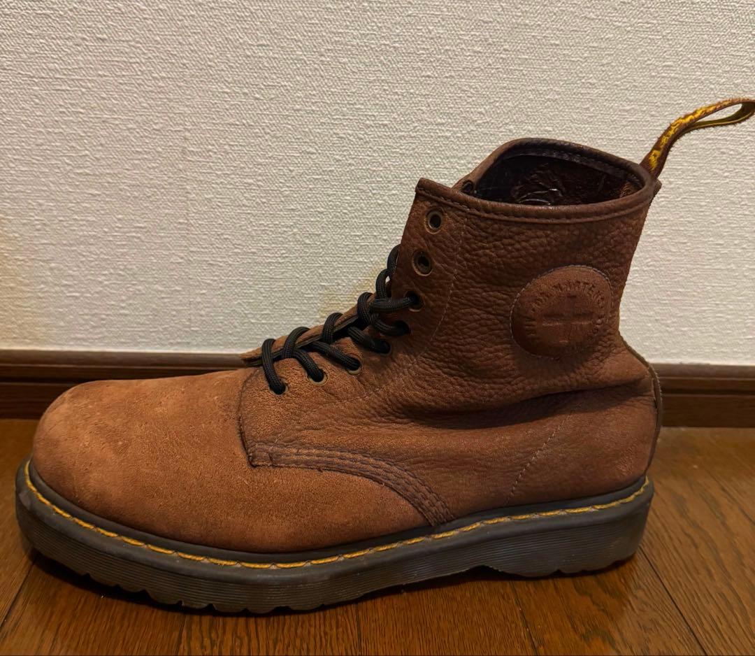 美品　RONNIE ドクターマーチン ロニー 8ホールブーツ シボ革 29.0