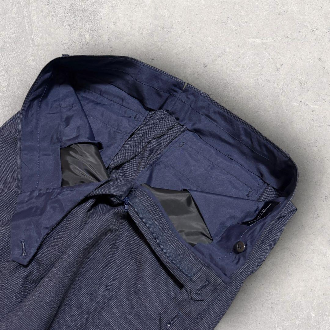 ユニバーサルランゲージ　セットアップ　３ピース　段返し　千鳥柄　XL相当