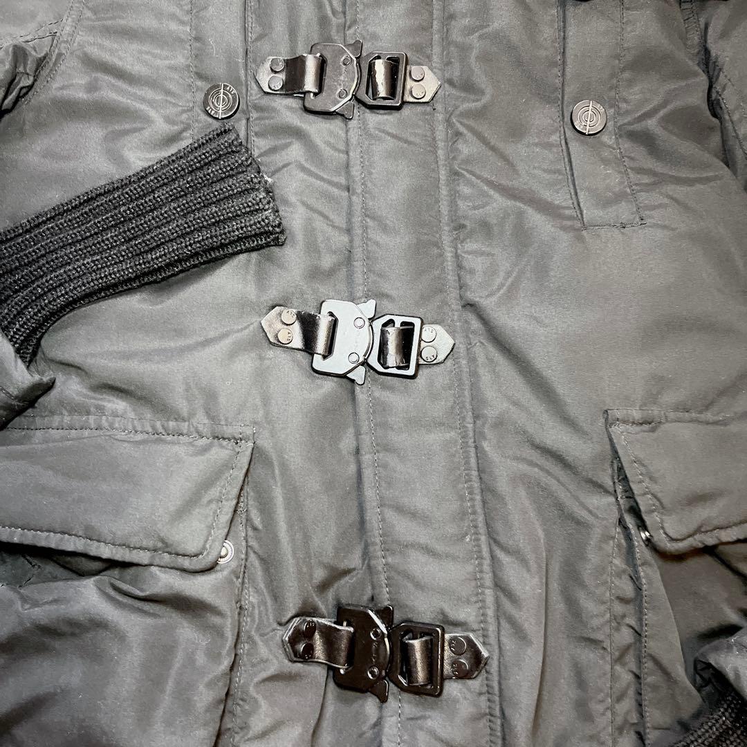 SLY N3B ダウン ボアライナー ラクーン 中綿 黒 ミリタリー y2k