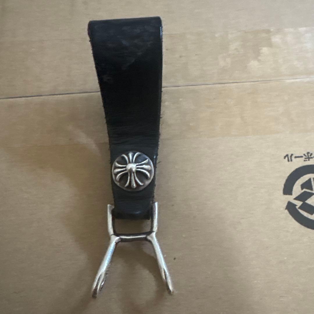 クロムハーツダブルベルトループクロスボタン