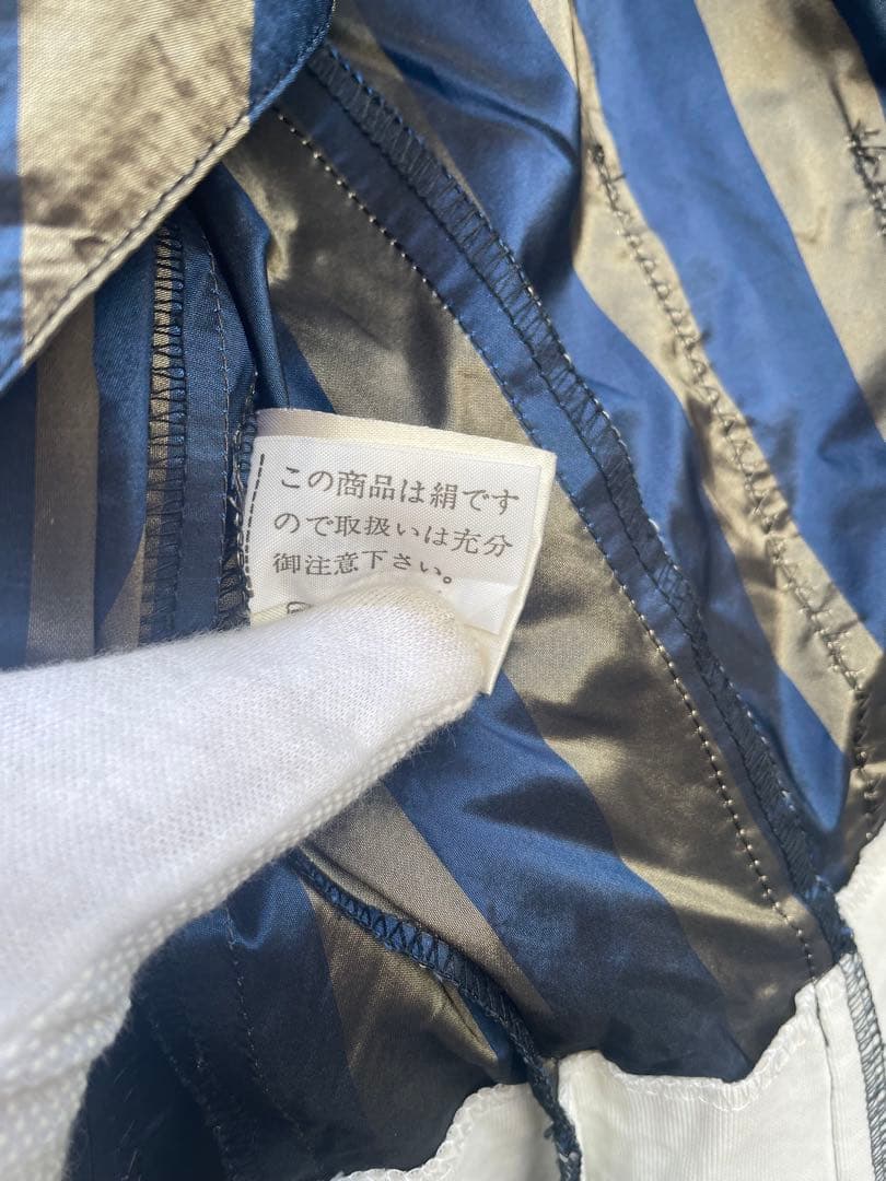 jean paul gaultierストライプダブルジャケット