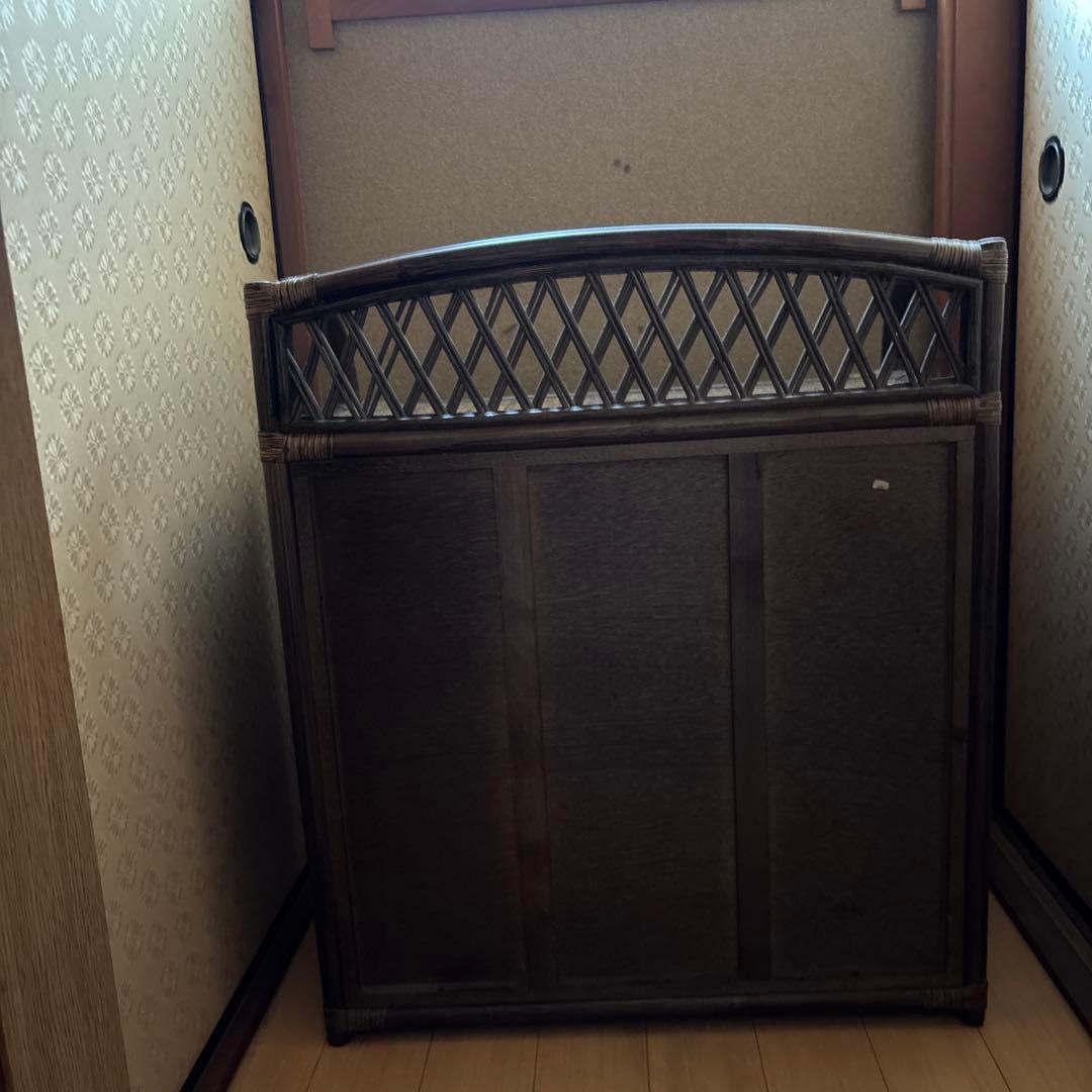 ヴィンテージ　ラタン　チェスト