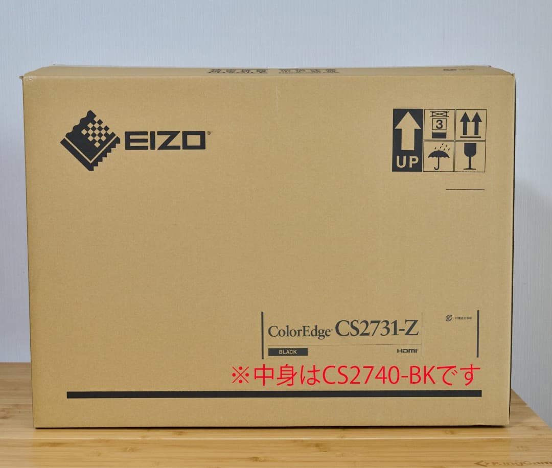 超美品★ EIZO ColorEdge CS2740-BK 27型 4K