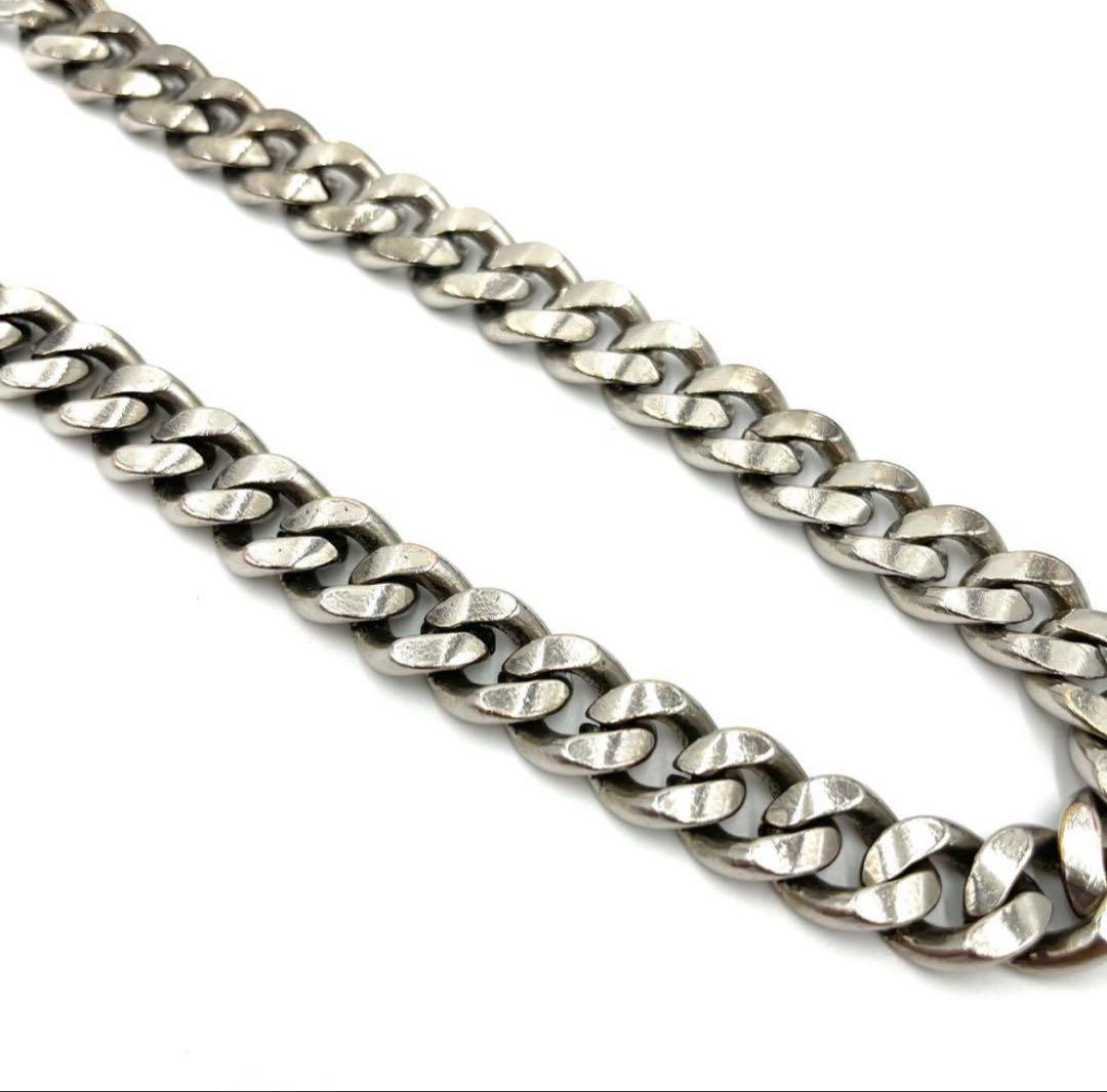 6a01_希少 CRIMIE マリア ウォレットチェーン 肉厚 51cm