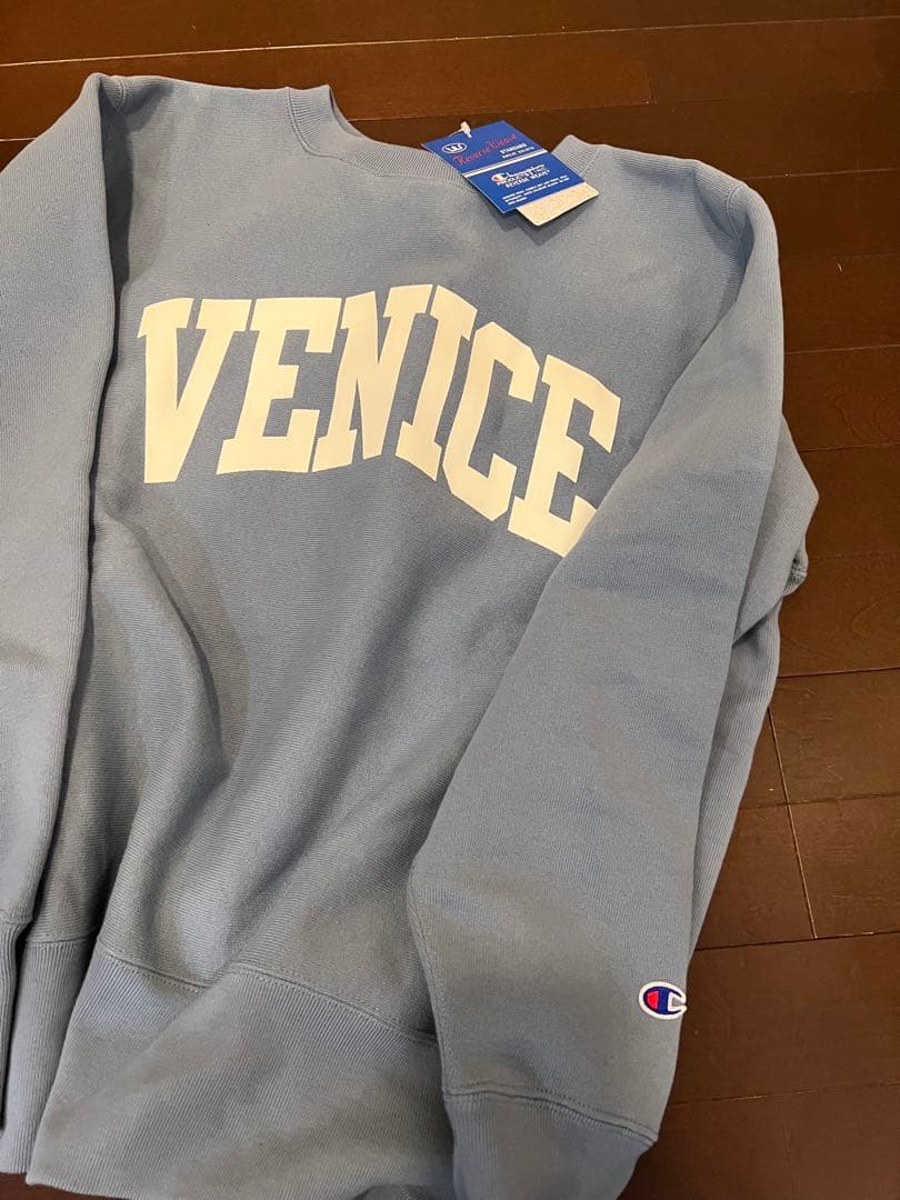 ほぼ新品　Champion 11.5oz リバースウィーブ ブルーグレー XL