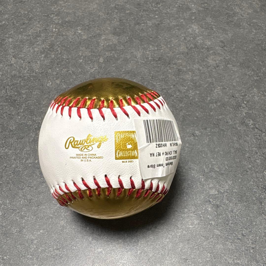 【貴重・限定数】イチロー 背番号51 永久欠番 引退記念ボール 殿堂入りゴールド