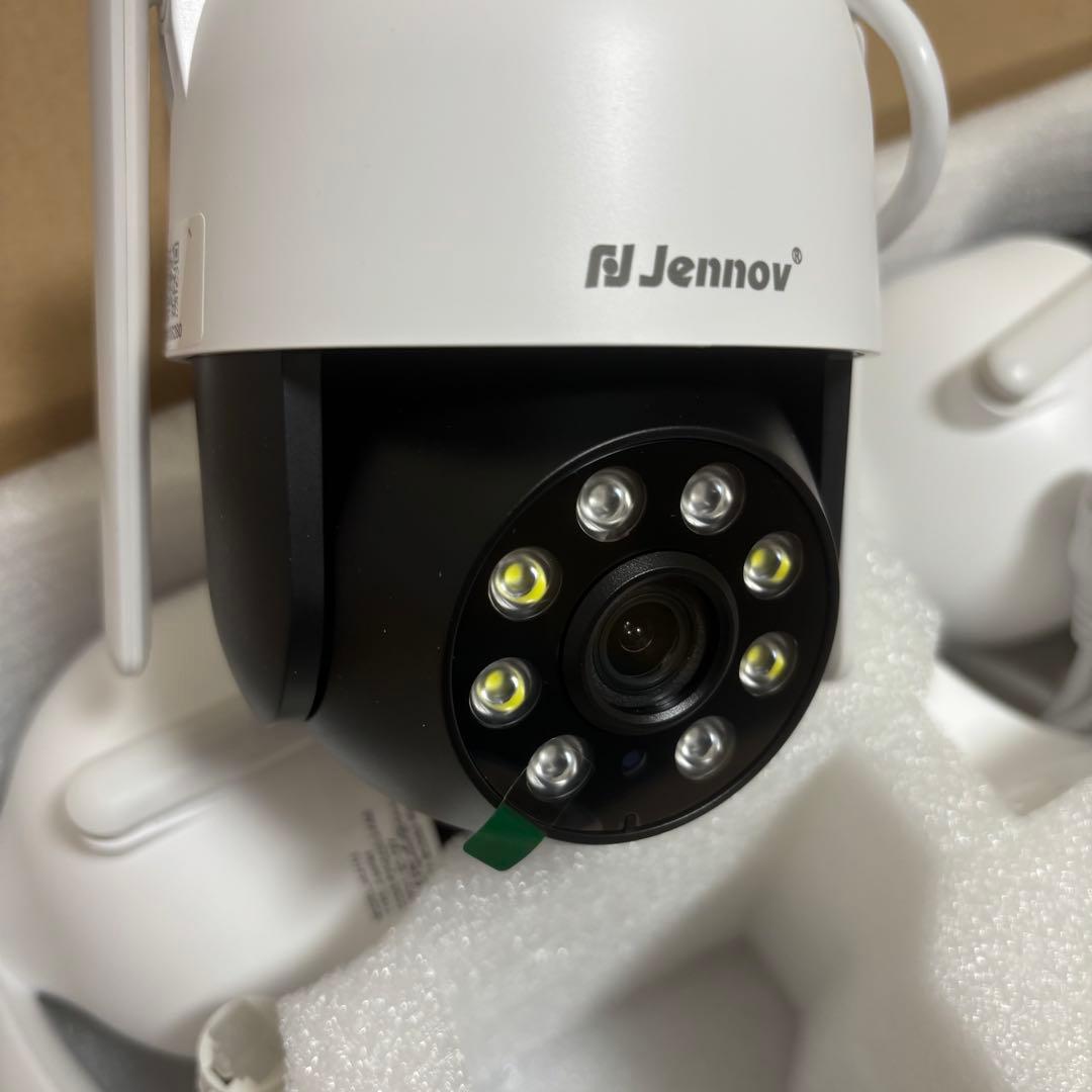 JENNOV防犯カメラ 屋外 ワイヤレス 500万画素対応 4台セット3TB内蔵