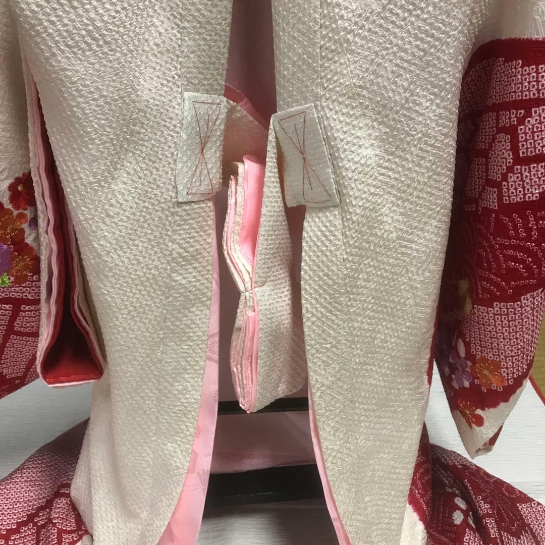 女児総絞り掛け着