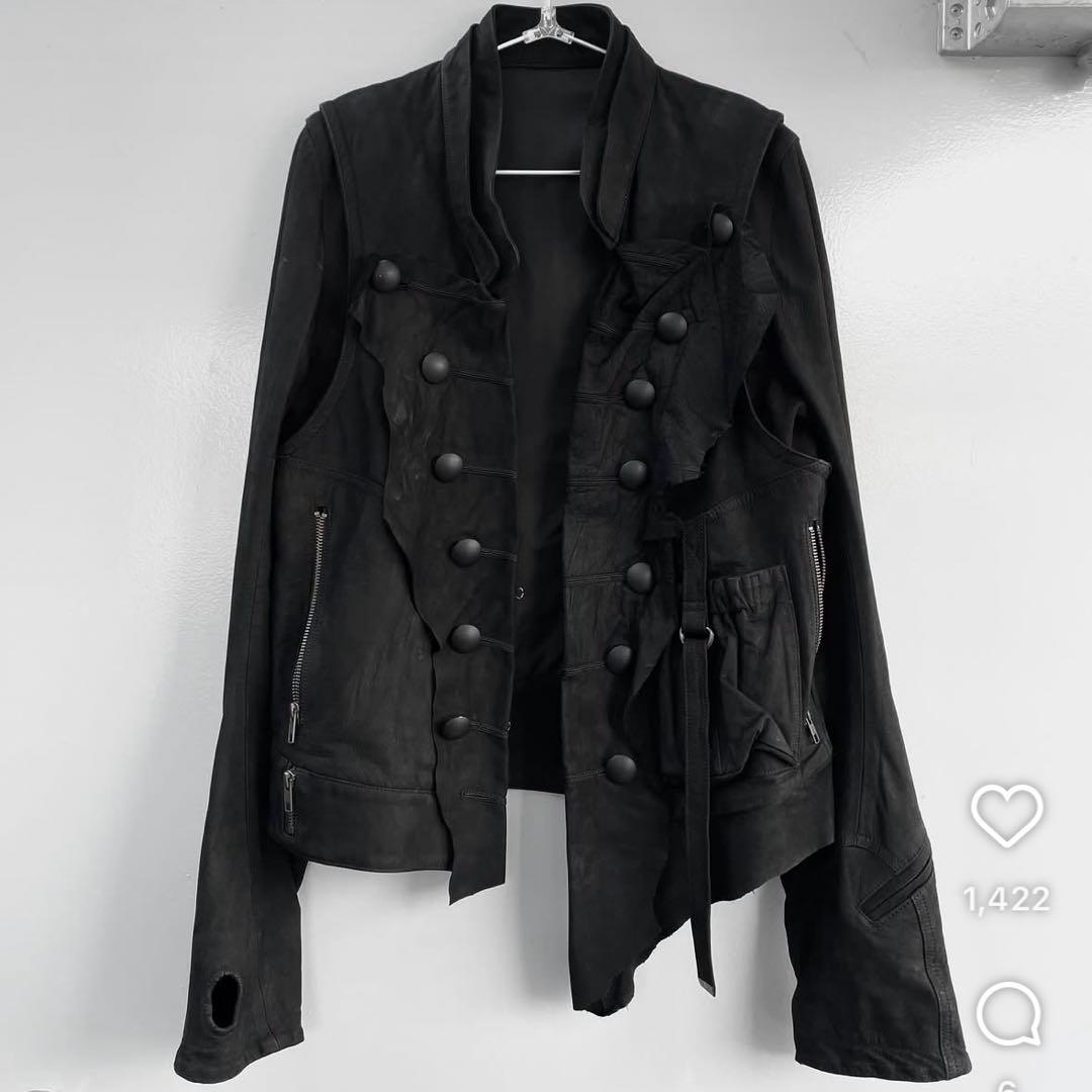 if six was nine 00s アーカイブ レザーベスト サイズ0