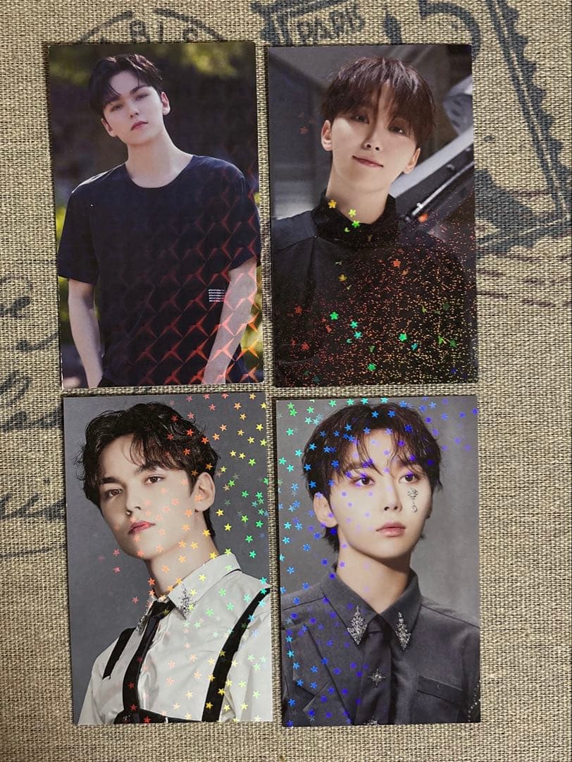 SEVENTEEN バーノン　スングァン　ソラブー　ラキドロ　トレカ　缶バッジ