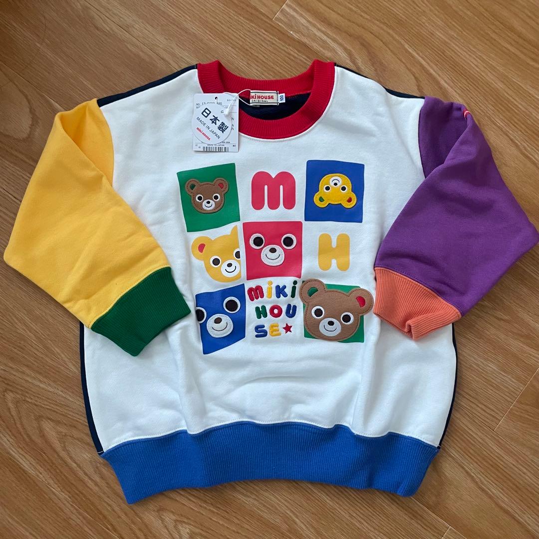 ✨【新品・未使用】MIKIHOUSE ミキハウス トレーナー 100サイズ✨