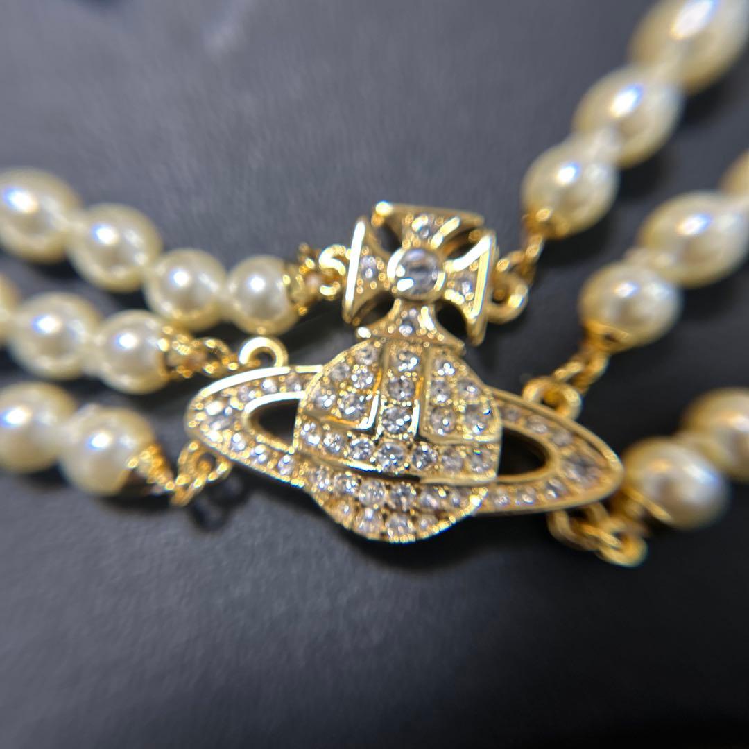 Vivienne Westwood 3連ネックレス