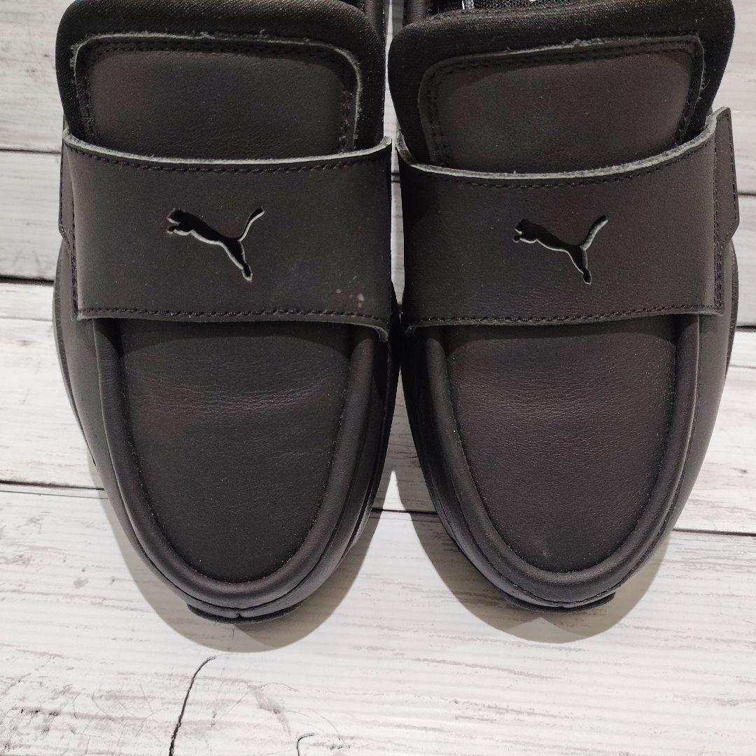 新品級✨PUMA LOAFYR WNS プーマ　ローファー　ブラック 25cm