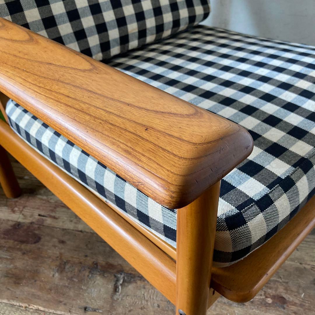 国産ヴィンテージ コスガ シングルソファ ミッドセンチュリー 北欧インテリア