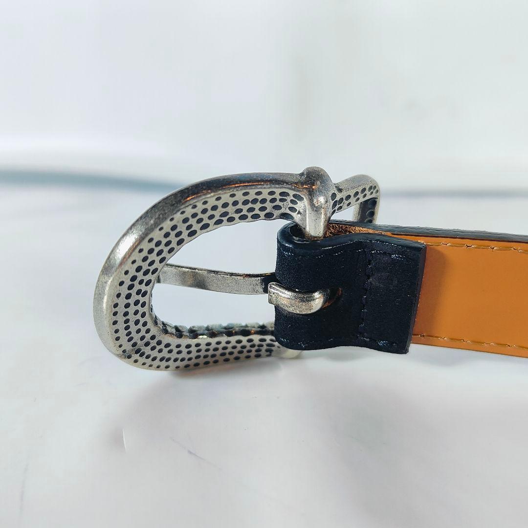 【極美品】MAISON BOINET　高級カーフスキンドレスベルト フランス製品