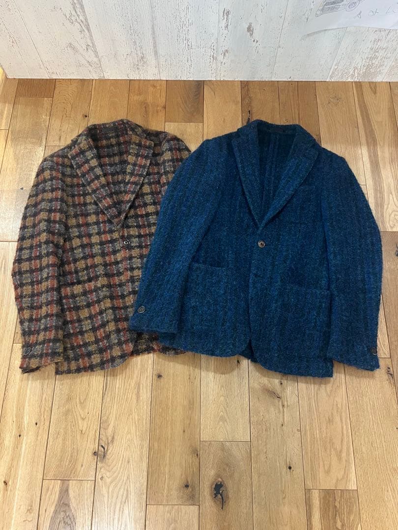 オンリープレミオ　ジャケット　サイズ36 ミリオール社生地　ブークレ混