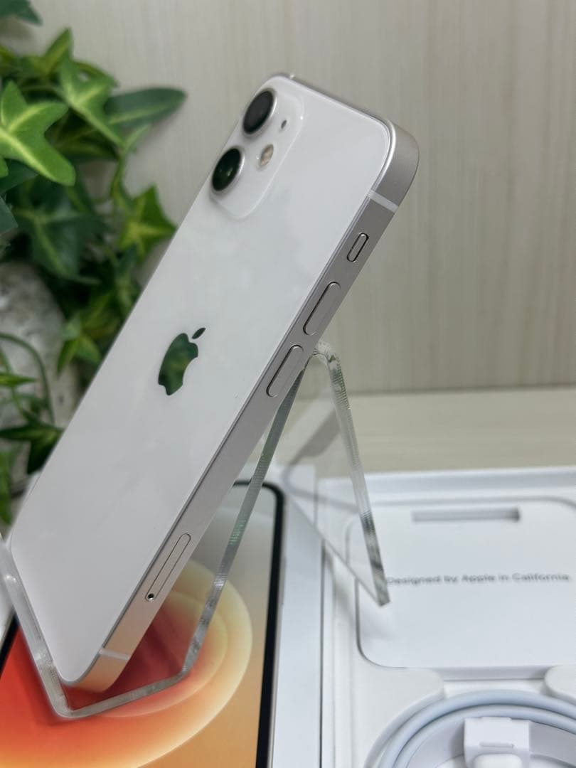 ✅✨美品・100％✨iPhone 12 mini 256GB ホワイト