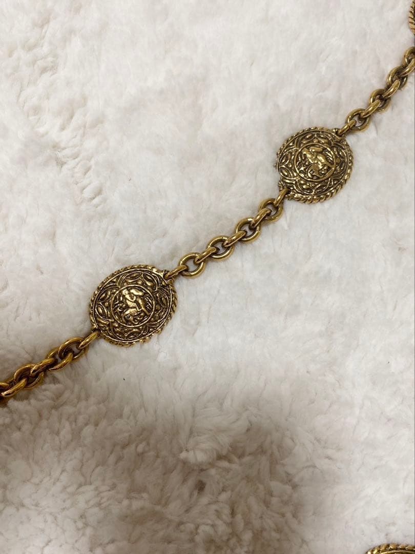 CHANEL ベルト ゴールド ホース 馬