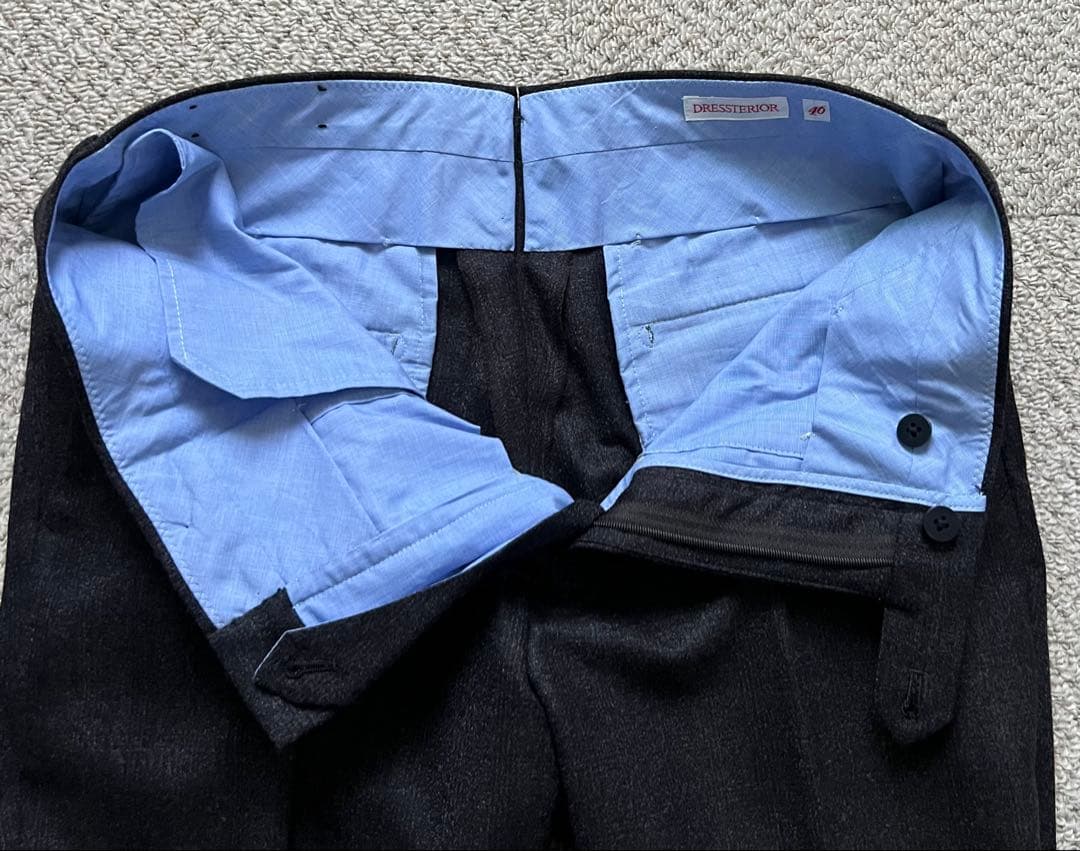 DRESSTERIOR スーツ 46 REDA Super110 ブラウン　茶色