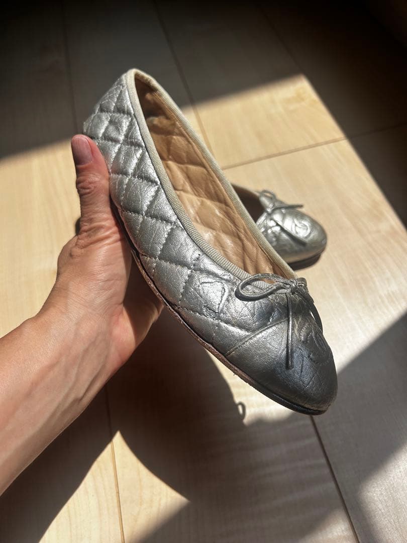 CHANEL バレエフラット 36