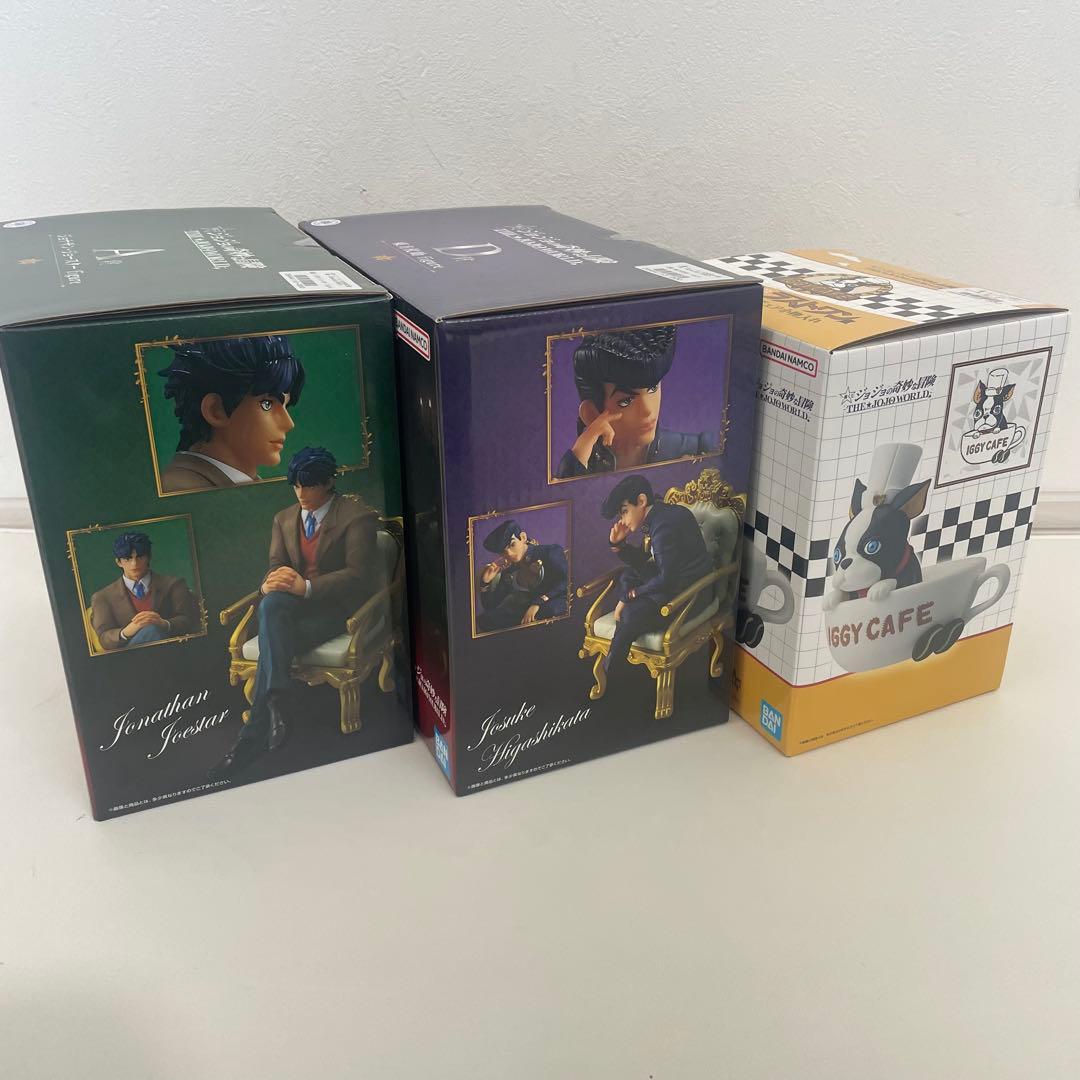 一番くじ　ジョジョの奇妙な冒険　フィギュア　3点セット