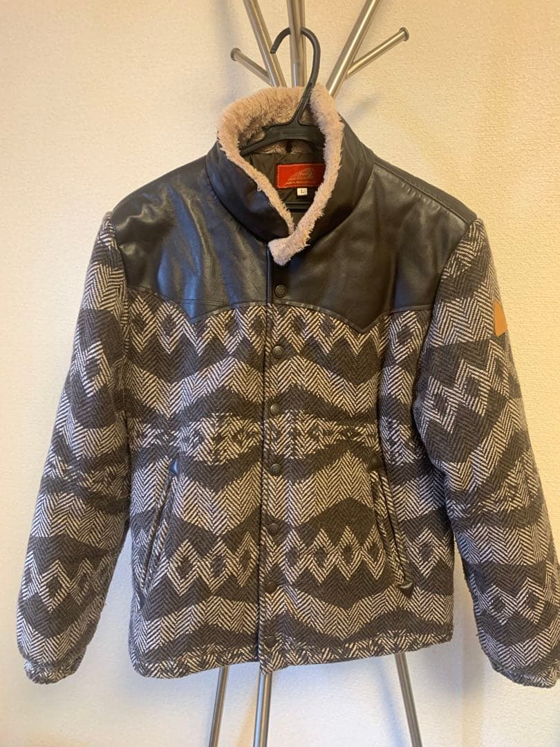 インディアンモーターサイクル冬物2点セット 中綿ジャケット＋ニットカーディガン