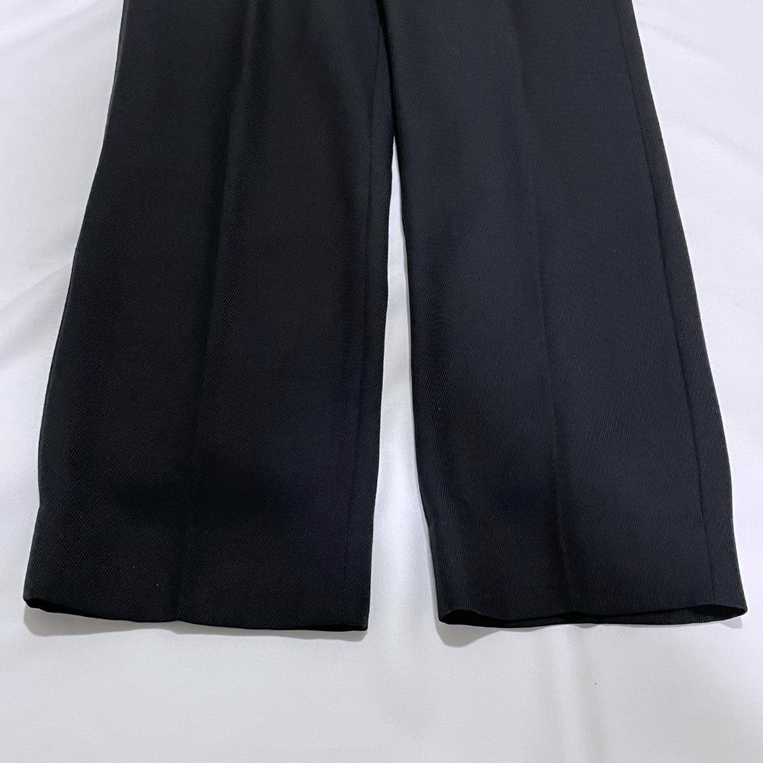 美品 AURALEE ウールモヘア スラックス サイズ3 ダークネイビー