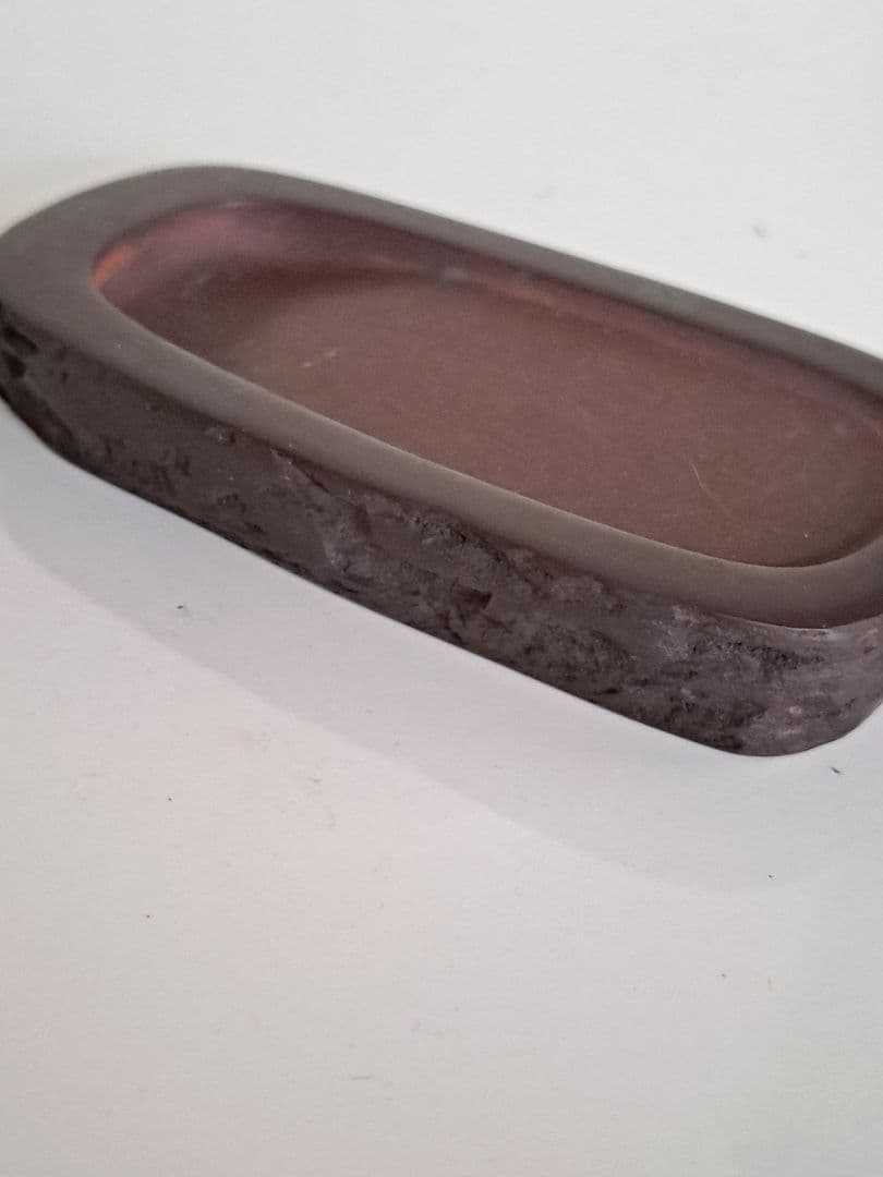 「値引き」新品未使用 赤間硯 2点セット彫刻印 唯石作