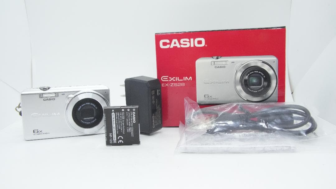 【A2384】 CASIO EXILIM EX-ZS28 カシオ エクシリム
