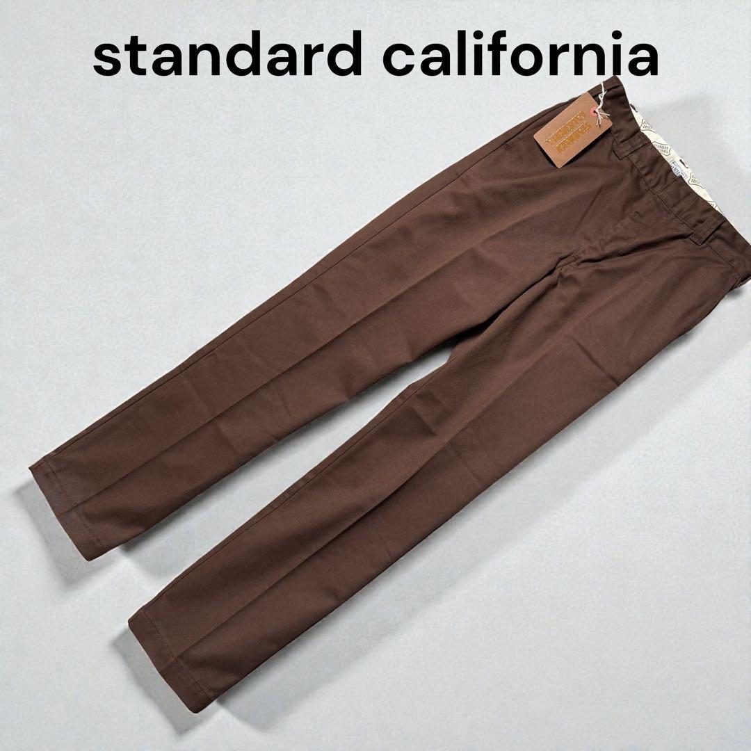 未使用　スタンダードカリフォルニア　SD T/C Work Pants 30