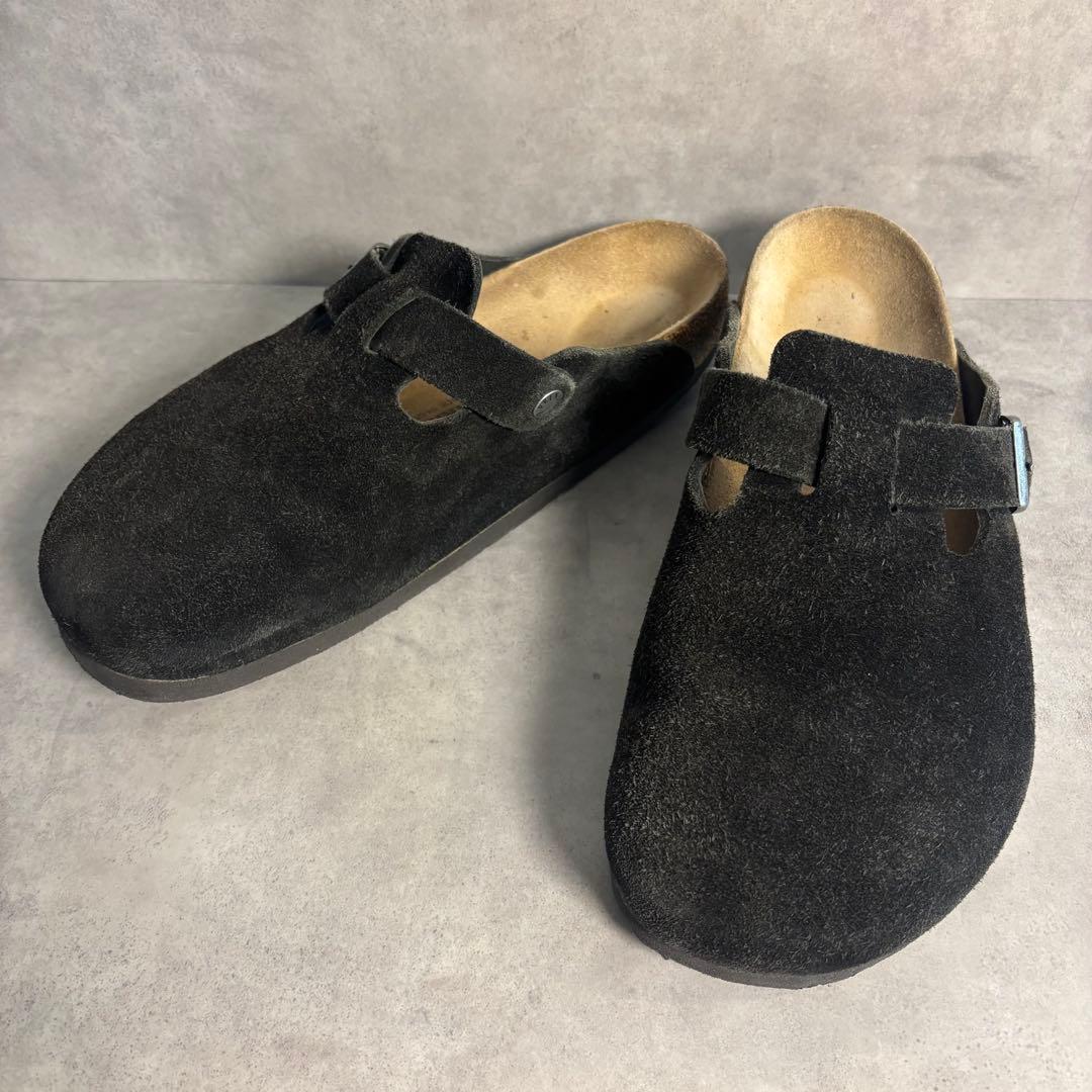 ビルケンシュトック ボストン サボサンダル ブラック 28cm