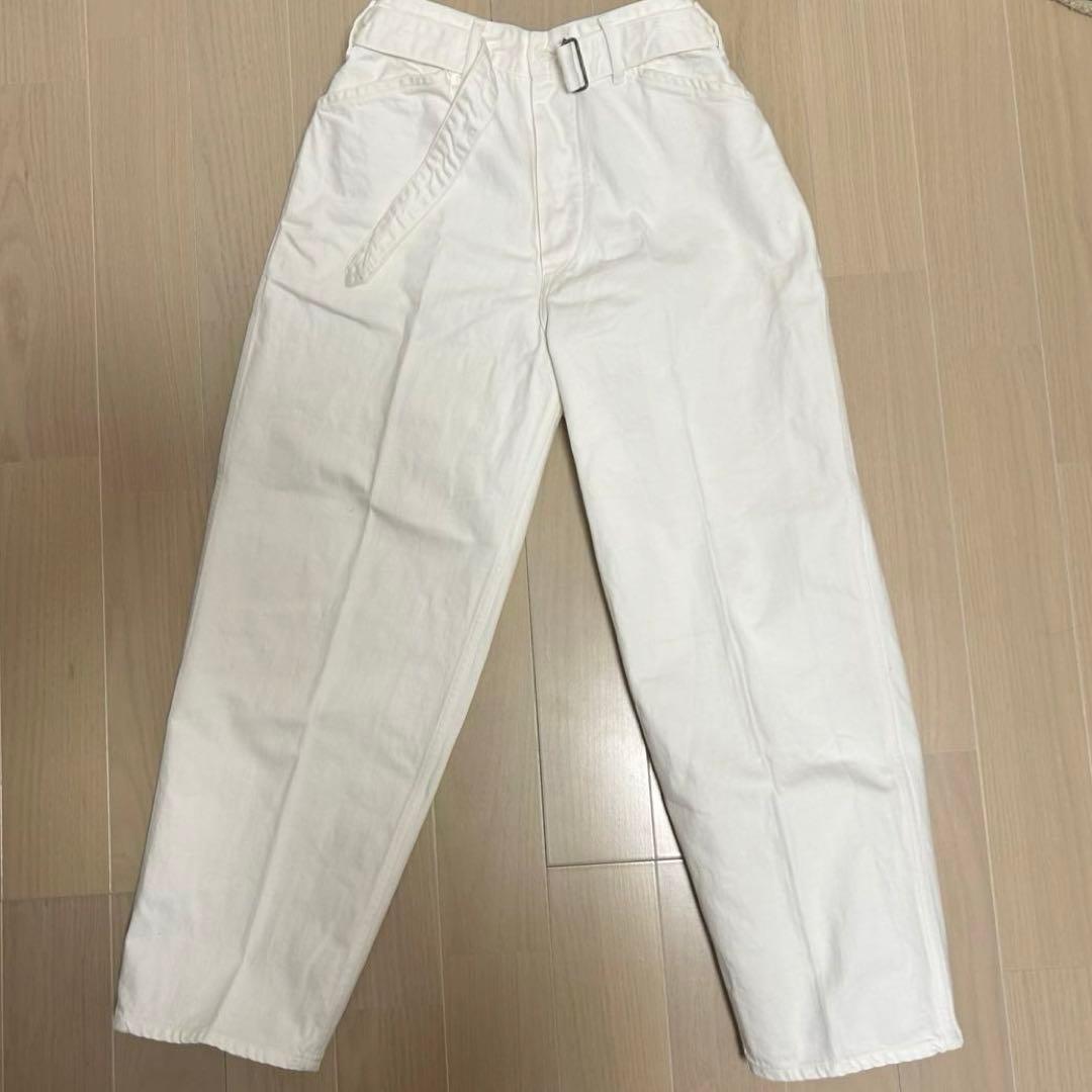 COMOLI ベルテッド デニム サイズ1