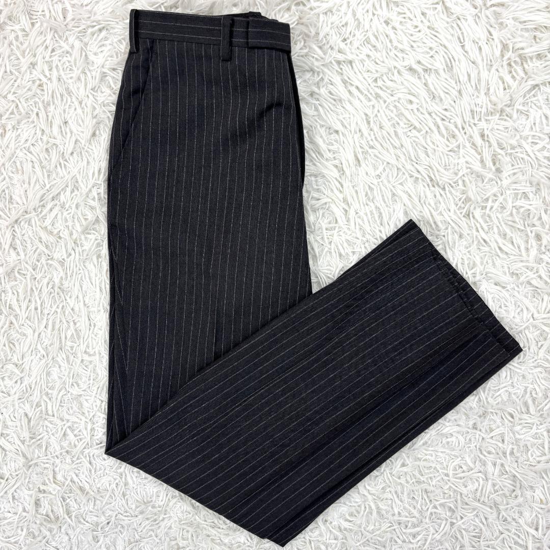 ☆極美品☆バーバリーブラックレーベル　ストライプ柄　セットアップスーツ