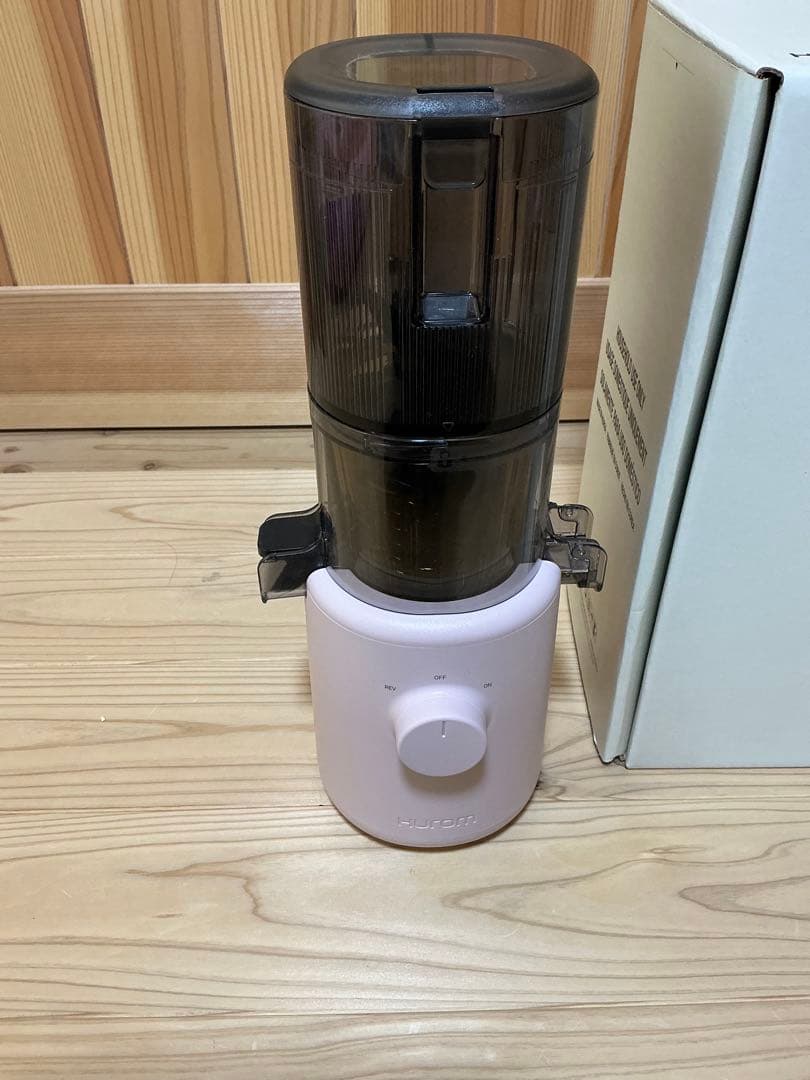 Hurom スロージューサー ピンク 箱付き　H310A