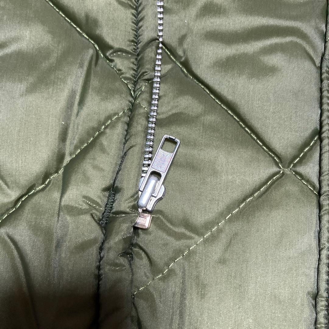 ビンテージ デッドストック ビッグスミス キルティングベスト アメリカ製 L