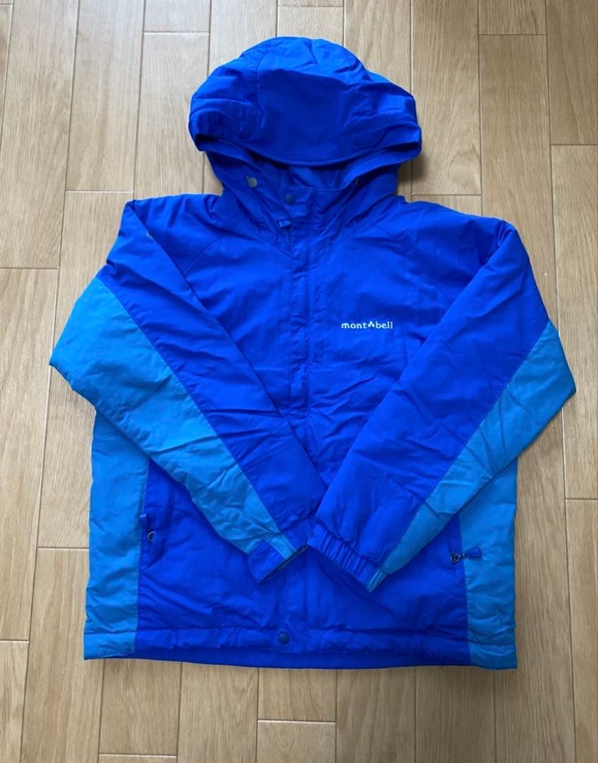mont-bell キッズスキーウェア　パーカーパンツセット