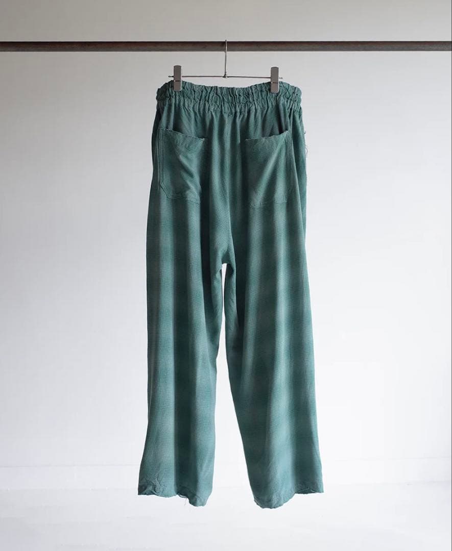 パンツ ancellm RAYON EASY SLACKS